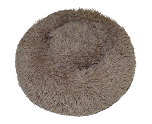 China Supplier Cheap Pet Bed House Round Dog Sofa Cushion Washable Cat Cuddler Bed Soft Pet Nesting Sofa Mat One-Piece Design Hot Sale OEM ODM for Wholesale